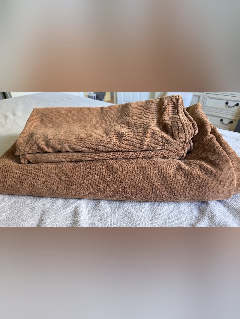 Roots Home Corduroy Comforter Set, 3-piece Full/Double Brown